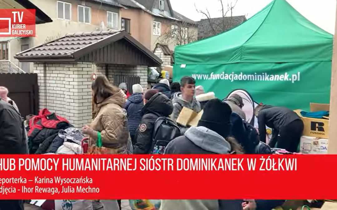 Reportaż opowiadający o naszej pomocy humanitarnej na Ukrainie