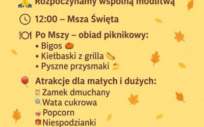 Zapraszamy na Dzień Dziękczynienia 6 września
