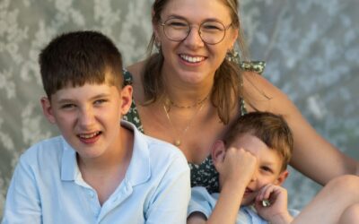 Terapeutka Agata i Chłopaki gotowi do zajęć