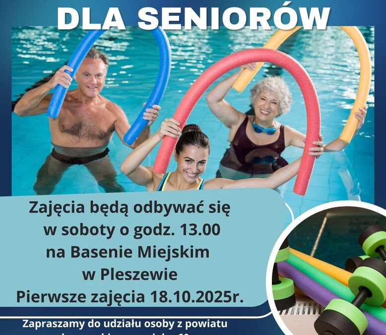 Aqua Aerobik dla Seniorów!