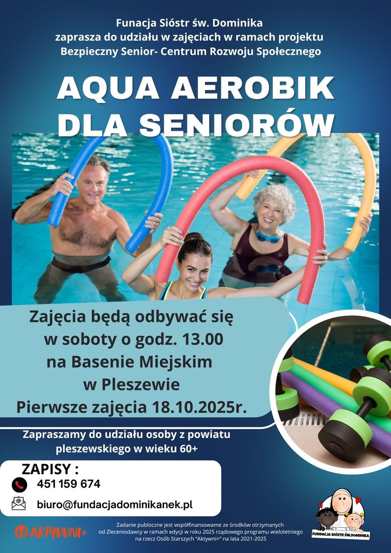 Aqua Aerobik dla seniorów