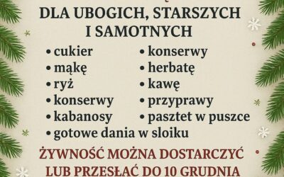 Pomóż przygotować paczki świąteczne dla najbardziej potrzebujących