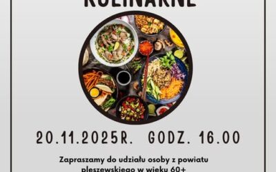 Uwaga! Zmiana terminu warsztatów kulinarnych!