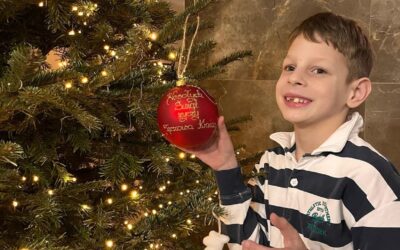 Kolorowa i pachnąca fundacyjna choinka