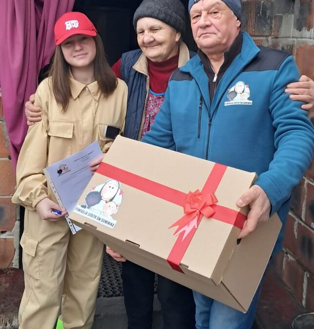 Rozwieźliśmy dobro samotnym i&nbsp;ubogim