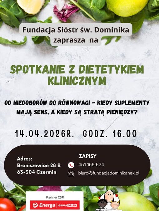 Czekamy na&nbsp;Wasze zgłoszenia na&nbsp;kolejne spotkanie z&nbsp;dietetykiem klinicznym