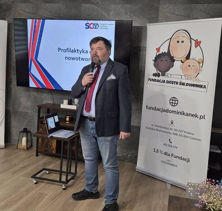 Profilaktyka onkologiczna tematem spotkania z&nbsp;dr. Igorem Ryśkiewiczem
