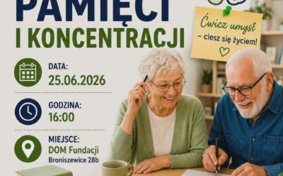 Zadbaj o sprawność swojego mózgu – zapraszamy na warsztaty!