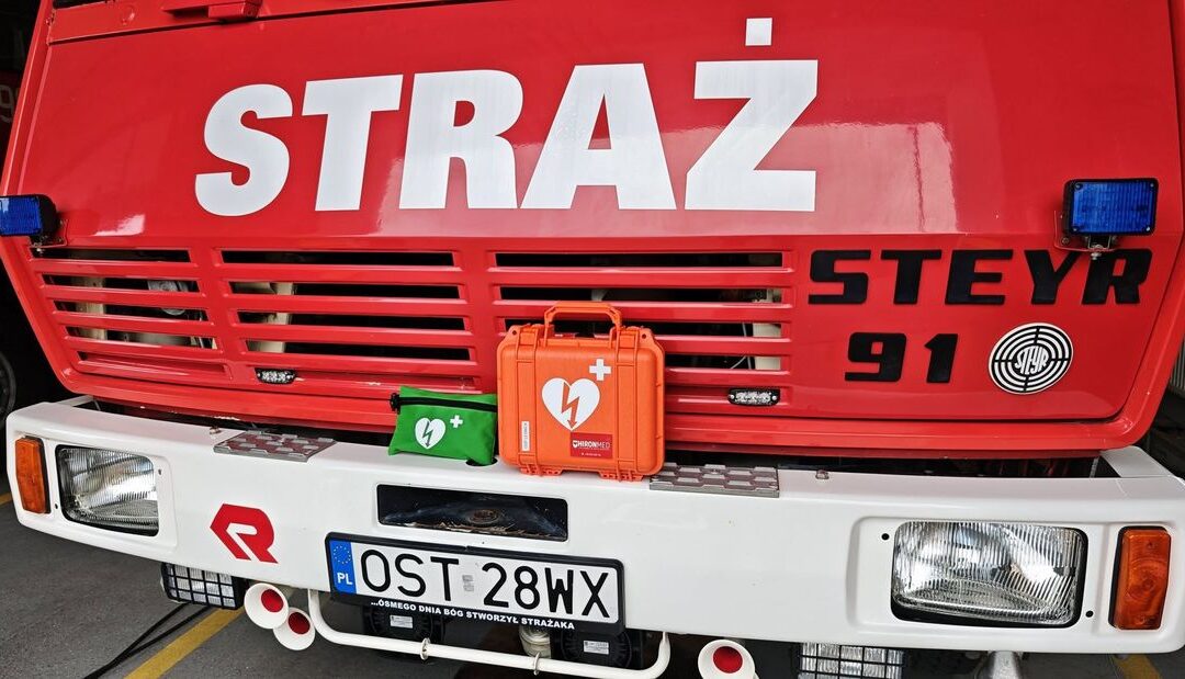 Nowe AED dla OSP Leśnica