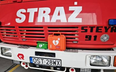 Nowe AED dla OSP Leśnica