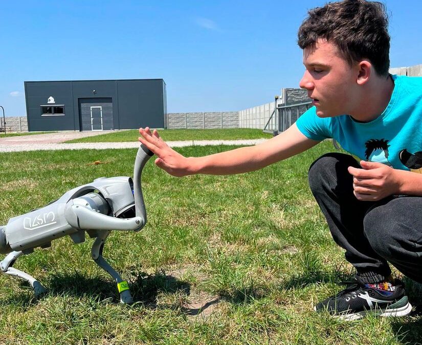 Niezwykłe spotkanie z… robopsem